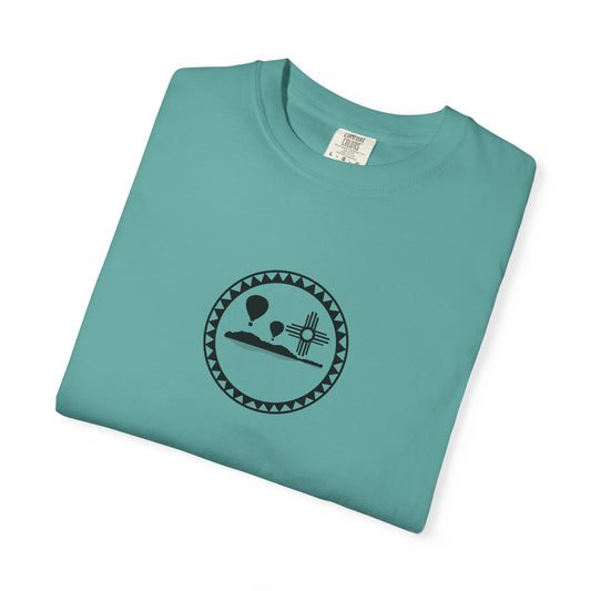 Albuquerque Indigenous T-Shirt — Simple Circle Mountain & Tree Tee