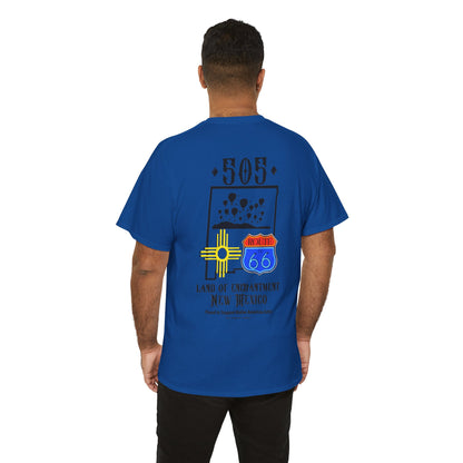 Native New Mexico 505 Route 66 Tee — Land of Enchantment T-Shirt