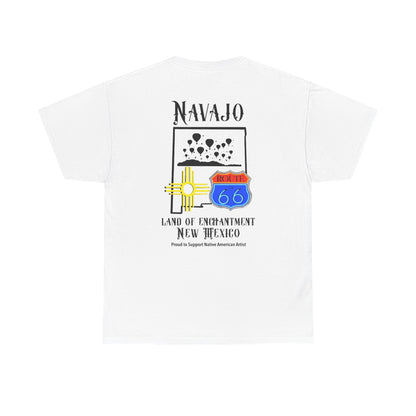Navajo Route 66 New Mexico Tee — Land of Enchantment Graphic T‑Shirt