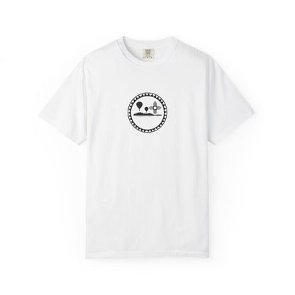 Albuquerque Indigenous T-Shirt — Simple Circle Mountain & Tree Tee