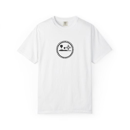Albuquerque Indigenous T-Shirt — Simple Circle Mountain & Tree Tee