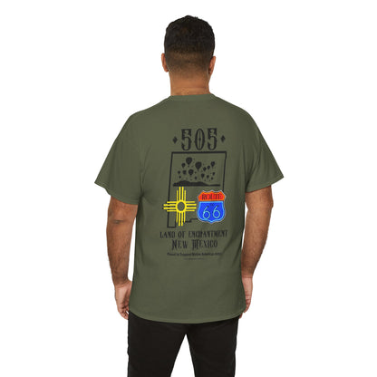 Native New Mexico 505 Route 66 Tee — Land of Enchantment T-Shirt