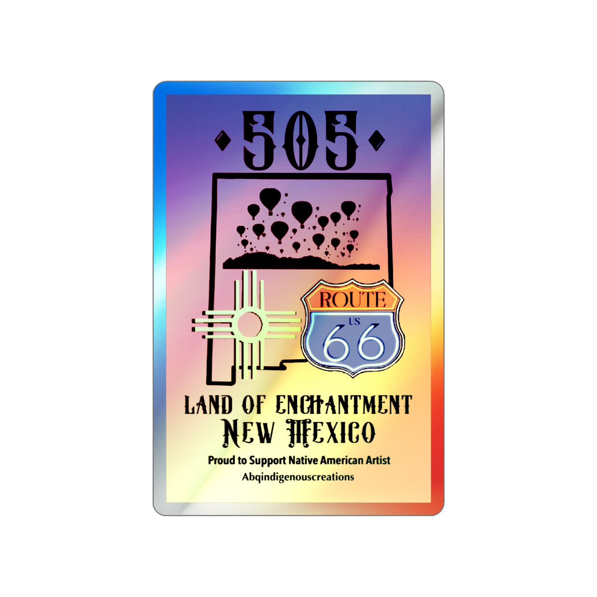Holographic Die-cut Stickers