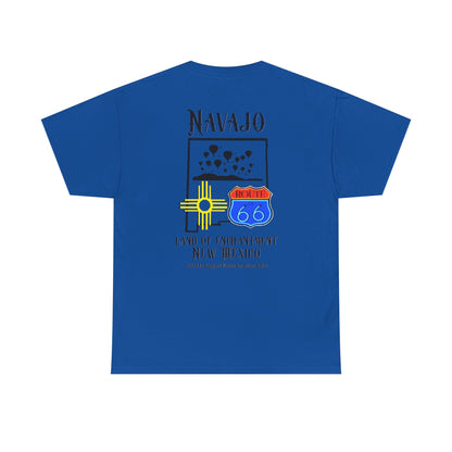 Navajo Route 66 New Mexico Tee — Land of Enchantment Graphic T‑Shirt