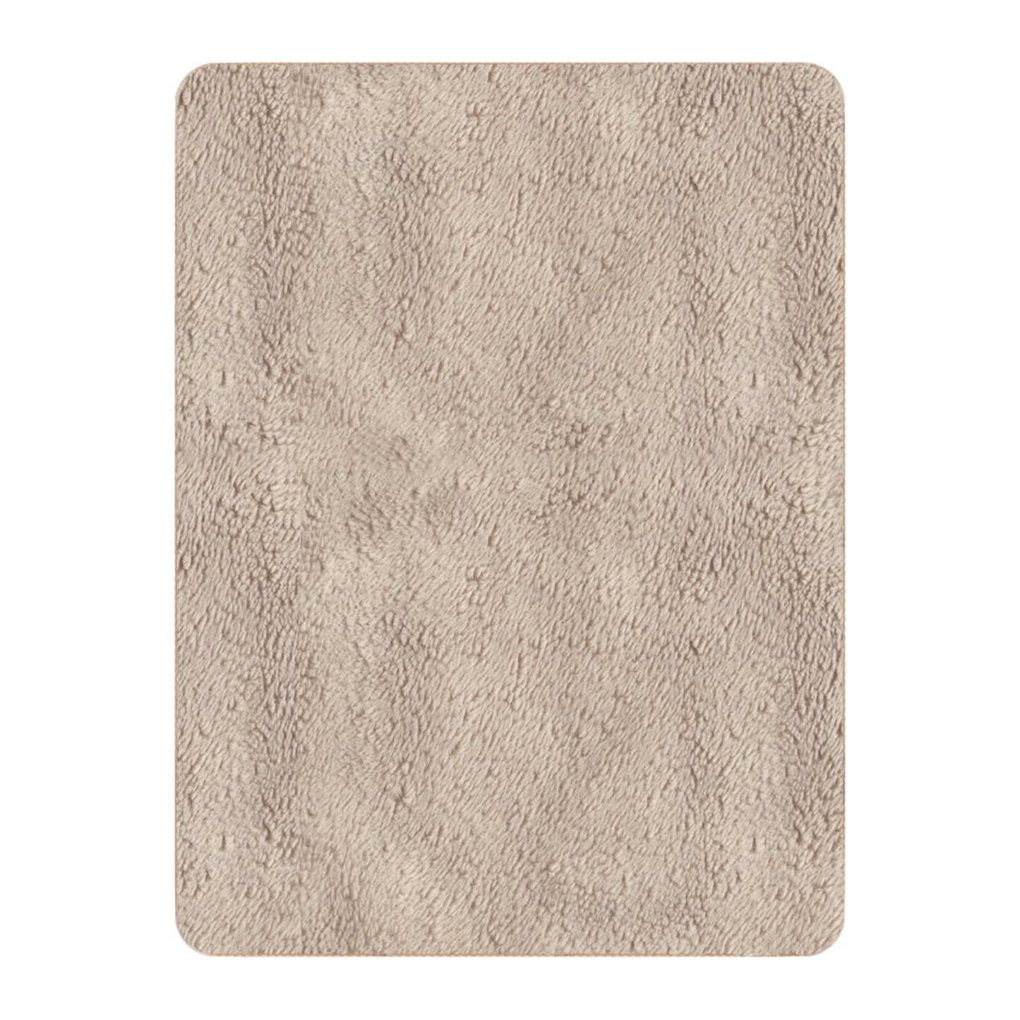 Plush Tan Sherpa Blanket with Pink Native Design Backing — Cozy Throw for Living Room & Travel