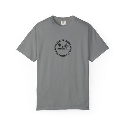 Albuquerque Indigenous T-Shirt — Simple Circle Mountain & Tree Tee