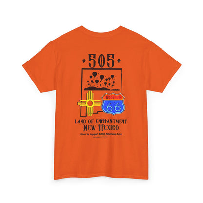 Native New Mexico 505 Route 66 Tee — Land of Enchantment T-Shirt