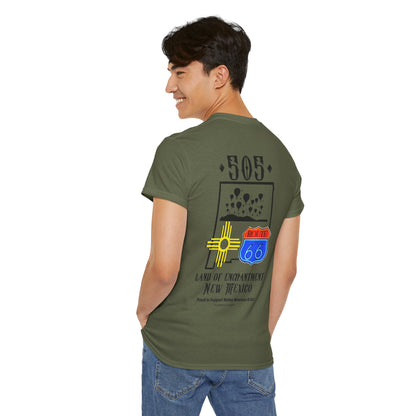 Native New Mexico 505 Route 66 Tee — Land of Enchantment T-Shirt