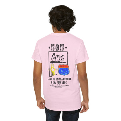 Native New Mexico 505 Route 66 Tee — Land of Enchantment T-Shirt
