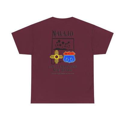 Navajo Route 66 New Mexico Tee — Land of Enchantment Graphic T‑Shirt