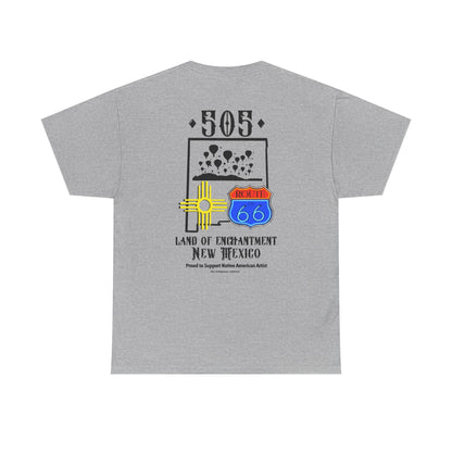 Native New Mexico 505 Route 66 Tee — Land of Enchantment T-Shirt