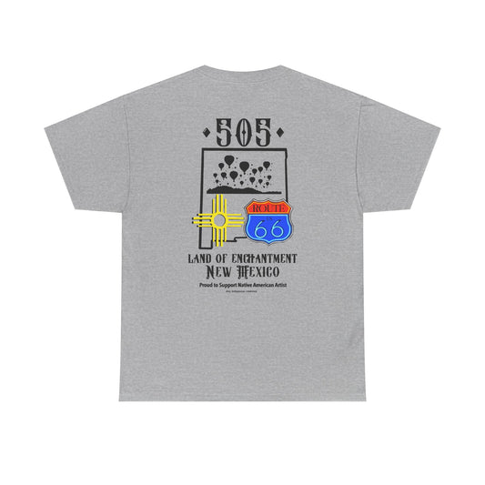 Native New Mexico 505 Route 66 Tee — Land of Enchantment T-Shirt