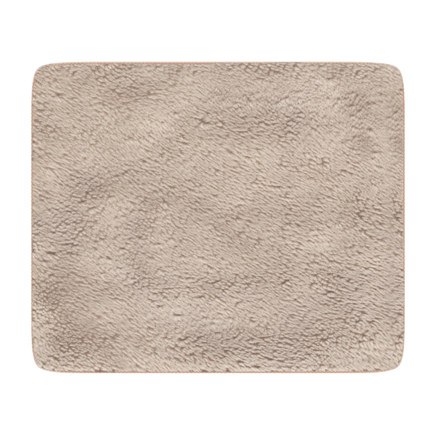 Plush Tan Sherpa Blanket with Pink Native Design Backing — Cozy Throw for Living Room & Travel