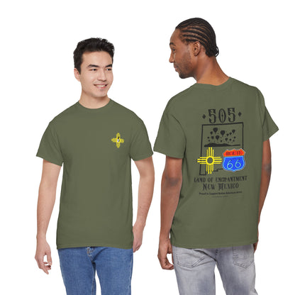 Native New Mexico 505 Route 66 Tee — Land of Enchantment T-Shirt