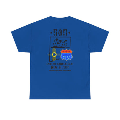 Native New Mexico 505 Route 66 Tee — Land of Enchantment T-Shirt