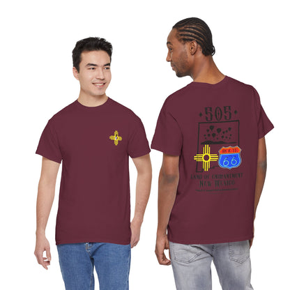 Native New Mexico 505 Route 66 Tee — Land of Enchantment T-Shirt