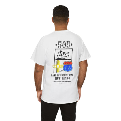Native New Mexico 505 Route 66 Tee — Land of Enchantment T-Shirt