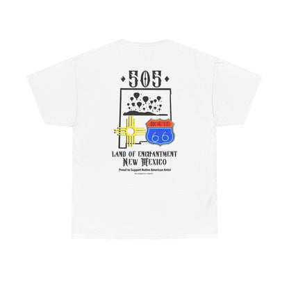 Native New Mexico 505 Route 66 Tee — Land of Enchantment T-Shirt
