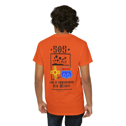 Native New Mexico 505 Route 66 Tee — Land of Enchantment T-Shirt