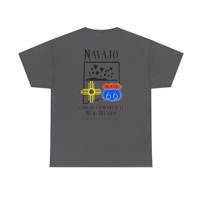 Navajo Route 66 New Mexico Tee — Land of Enchantment Graphic T‑Shirt