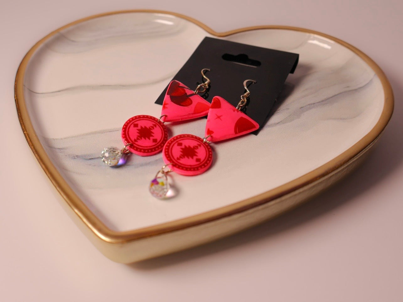 Pink Native cherry designs