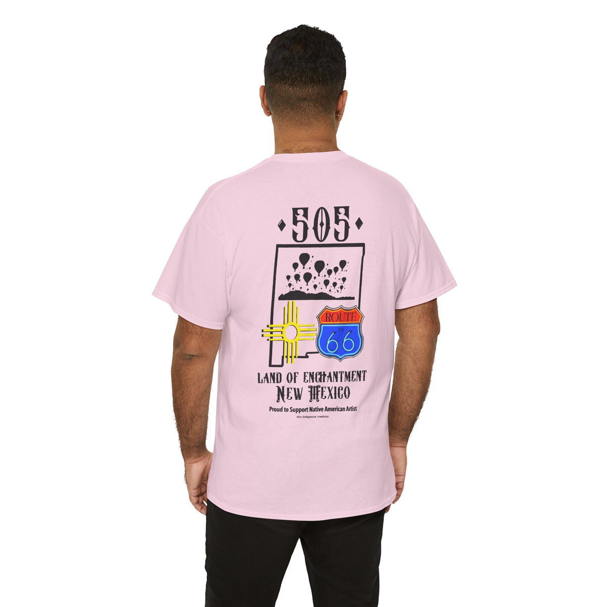 Native New Mexico 505 Route 66 Tee — Land of Enchantment T-Shirt