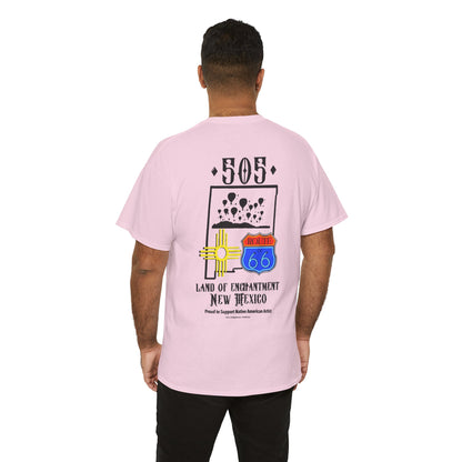 Native New Mexico 505 Route 66 Tee — Land of Enchantment T-Shirt