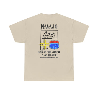 Navajo Route 66 New Mexico Tee — Land of Enchantment Graphic T‑Shirt