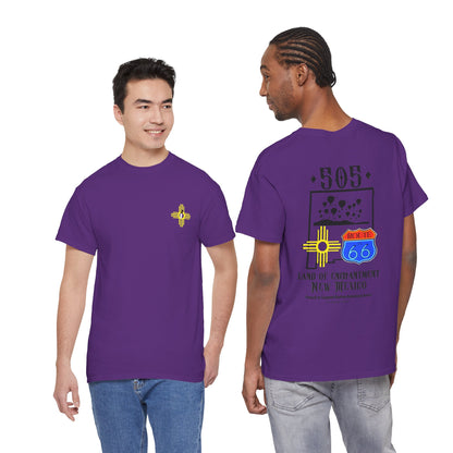 Native New Mexico 505 Route 66 Tee — Land of Enchantment T-Shirt