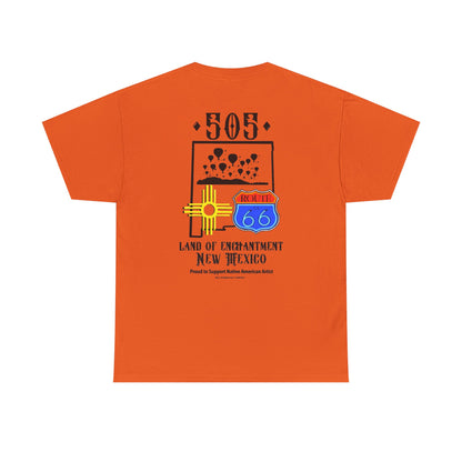 Native New Mexico 505 Route 66 Tee — Land of Enchantment T-Shirt