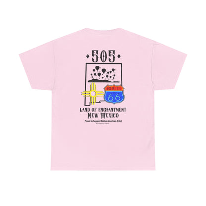 Native New Mexico 505 Route 66 Tee — Land of Enchantment T-Shirt