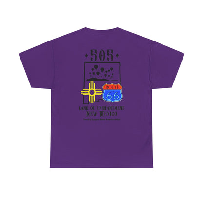 Native New Mexico 505 Route 66 Tee — Land of Enchantment T-Shirt