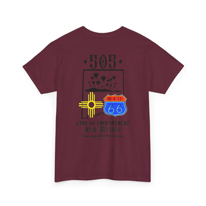 Native New Mexico 505 Route 66 Tee — Land of Enchantment T-Shirt