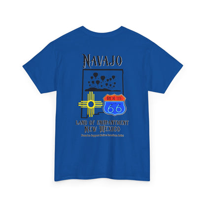 Navajo Route 66 New Mexico Tee — Land of Enchantment Graphic T‑Shirt