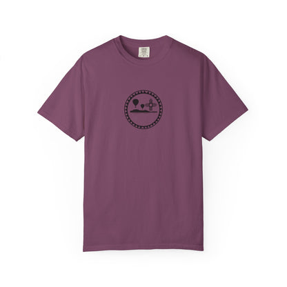 Albuquerque Indigenous T-Shirt — Simple Circle Mountain & Tree Tee