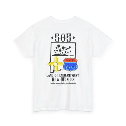 Native New Mexico 505 Route 66 Tee — Land of Enchantment T-Shirt