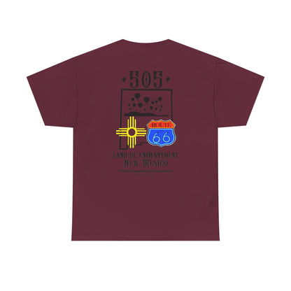 Native New Mexico 505 Route 66 Tee — Land of Enchantment T-Shirt
